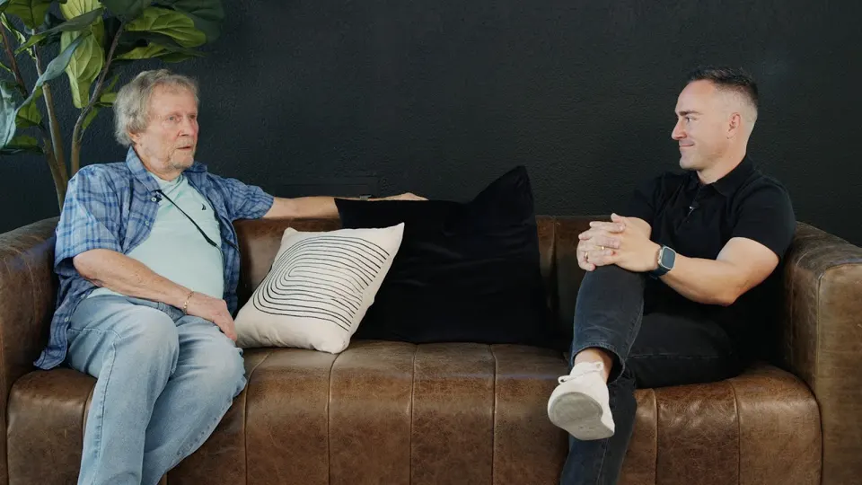 Pastor Ward Tanneberg in a sit-down interview